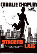 Stadens ljus 1931 poster Virginia Cherrill Florence Lee Charlie Chaplin