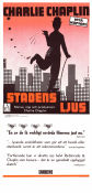 Stadens ljus 1931 poster Virginia Cherrill Florence Lee Charlie Chaplin