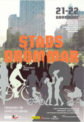 Stadsdrömmar en arkitekturfilm festival 2016 poster Jan Gehl Andreas Dalsgaard