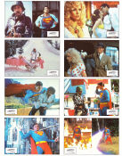 Stålmannen går på en Krypto-nit 1983 lobbykort Christopher Reeve Richard Pryor Margot Kidder Richard Lester Hitta mer: Superman Från serier Hitta mer: DC Comics