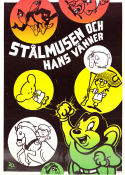 Stålmusen och hans vänner 1955 poster Might Mouse Filmbolag: Terrytoons Animerat Från TV