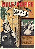 Stampen 1954 poster Nils Poppe Ann-Marie Gyllenspetz Sven-Eric Gamble