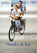 Stanley and Iris 1990 poster Jane Fonda Robert De Niro Swoosie Kurtz Martin Ritt Cyklar