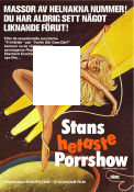 Stans hetaste porrshow 1974 poster Anne Bie Warburg Phyllis Eberhardt Kronhausen Danmark