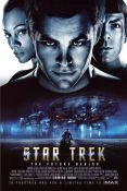 Star Trek 2009 poster Chris Pine Zachary Quinto Simon Pegg JJ Abrams