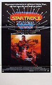 Star Trek 2 Khans vrede 1983 poster William Shatner Leonard Nimoy Hitta mer: Star Trek