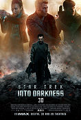 Star Trek Into Darkness 2013 poster Chris Pine Zachary Quinto Zoe Saldana JJ Abrams Hitta mer: Star Trek