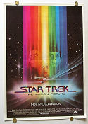 Star Trek: The Motion Picture 1979 poster William Shatner Leonard Nimoy DeForest Kelley Robert Wise Rymdskepp Från TV