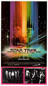 Star Trek: The Motion Picture 1979 poster William Shatner Leonard Nimoy DeForest Kelley Robert Wise Rymdskepp Från TV