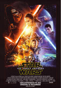Star Wars: Episode VII The Force Awakens 2015 poster Harrison Ford Mark Hamill Daisy Ridley John Boyega Oscar Isaac JJ Abrams Hitta mer: Star Wars