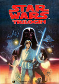 Star Wars Trilogin 1995 poster Mark Hamill Harrison Ford Carrie Fisher George Lucas Hitta mer: Star Wars