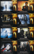 Stigmata 1999 lobbykort Patricia Arquette Gabriel Byrne Jonathan Pryce Rupert Wainwright