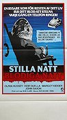 Stilla natt blodiga natt 1974 poster Olivia Hussey Keir Dullea Bob Clark Helger