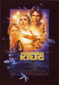 Stjärnornas krig 1977 poster Mark Hamill