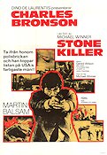 The Stone Killer 1973 poster Charles Bronson Martin Balsam Michael Winner