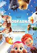 Storkarna 2016 poster Andy Samberg Nicholas Stoller Animerat Fåglar
