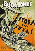 Storm över Texas 1935 poster Buck Jones