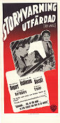 Stormvarning utfärdad 1948 poster Humphrey Bogart John Huston