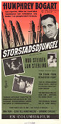 Storstadsdjungel 1956 poster Humphrey Bogart Rod Steiger