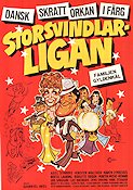 Storsvindlarligan 1975 poster Axel Ströbye Kirsten Walther Karen Lykkehus Gabriel Axel Danmark