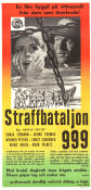 Straffbataljon 999 1960 poster Werner Peters Sonja Ziemann Georg Thomas Harald Philipp
