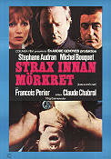 Strax innan mörkret 1971 poster Celia Marina Ninchi Michel Bouquet Stephane Audran Claude Chabrol