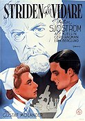 Striden går vidare 1941 poster Victor Sjöström Gerd Hagman Alf Kjellin Gustaf Molander Eric Rohman art Medicin och sjukhus