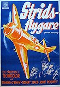 Stridsflygare 1948 poster Edmond O´Brien Flyg