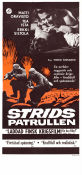 Stridspatrullen 1963 poster Matti Oravisto Kauko Laurikainen Paul Budsko Mikko Niskanen Krig Finland