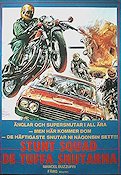 Stunt Squad 1978 poster Marcel Bozzuffi Bilar och racing Motorcyklar