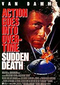 Sudden Death 1995 poster Jean-Claude Van Damme Powers Boothe