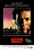 Sudden Impact 1983 poster Sondra Locke Pat Hingle Clint Eastwood Hitta mer: Dirty Harry