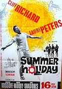 Summer Holiday 1963 poster Cliff Richard The Shadows Peter Yates Rock och pop