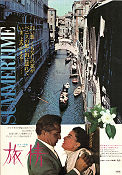 Summertime 1955 poster Katharine Hepburn Rossano Brazzi David Lean Skepp och båtar Resor