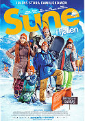 Sune i fjällen 2014 poster William Ringström Morgan Alling Anja Lundqvist Gustaf Åkerblom Barn Vintersport Berg
