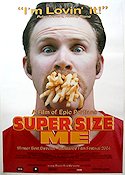 Super Size Me 2004 poster Morgan Spurlock Hitta mer: McDonalds Dokumentärer Mat och dryck