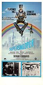 Supersnooper 1980 poster Terence Hill Ernest Borgnine Joanne Dru Sergio Corbucci Poliser