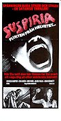 Suspiria 1978 poster Dario Argento Jessica Harper Hitta mer: Giallo