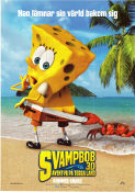 Svamp-Bob 3D 2015 poster Tom Kenny Paul Tibbitt Animerat Från TV