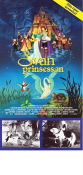 Svanprinsessan 1994 poster Jack Palance Richard Rich Animerat