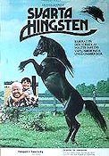 Svarta hingsten 1979 poster Mickey Rooney Kelly Reno Teri Garr Carroll Ballard Hästar Strand