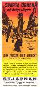 Svarta örnen på krigsstigen 1957 poster John Ericson Lola Albright Toni Gerry Paul Landres