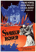 Svarta rosen 1950 poster Tyrone Power Henry Hathaway