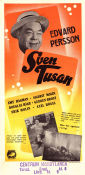 Sven Tusan 1949 poster Edvard Persson Douglas Håge Emy Hagman Sigbrit Molin Gösta Stevens