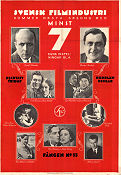 Svensk Filmindustri 1929 affisch Gustaf Molander Theodor Berthels Carl Brisson Lissi Arna Edvin Adolphson Elisabeth Frisk Uno Henning Anthony Asquith