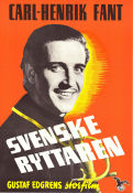 Svenske ryttaren 1949 poster Elisabeth Söderström Gustaf Edgren