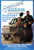 Svindlande affärer 1985 poster Janne Carlsson Thomas Hellberg Sanne Salomonsen Peter Schildt Musik: Pernilla Wahlgren Pengar Bilar och racing