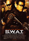 S.W.A.T. 2003 poster Samuel L Jackson Colin Farrell Michelle Rodriguez Clark Johnson
