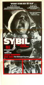 Sybil 1976 poster Joanne Woodward Sally Field Brad Davis Daniel Petrie Från TV