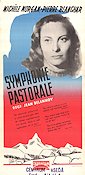 Symphonie Pastorale 1946 poster Michele Morgan